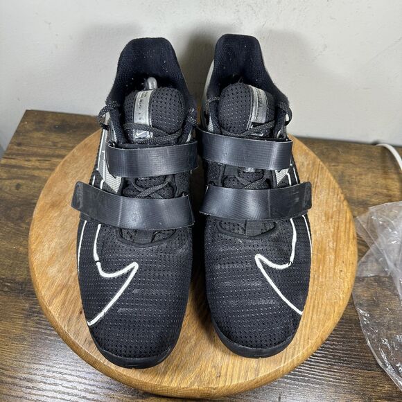 Nike Romaleos 4 Weightlifting Shoes Mens Size 15 Black White Training CD3463-010 - Picture 2 of 9